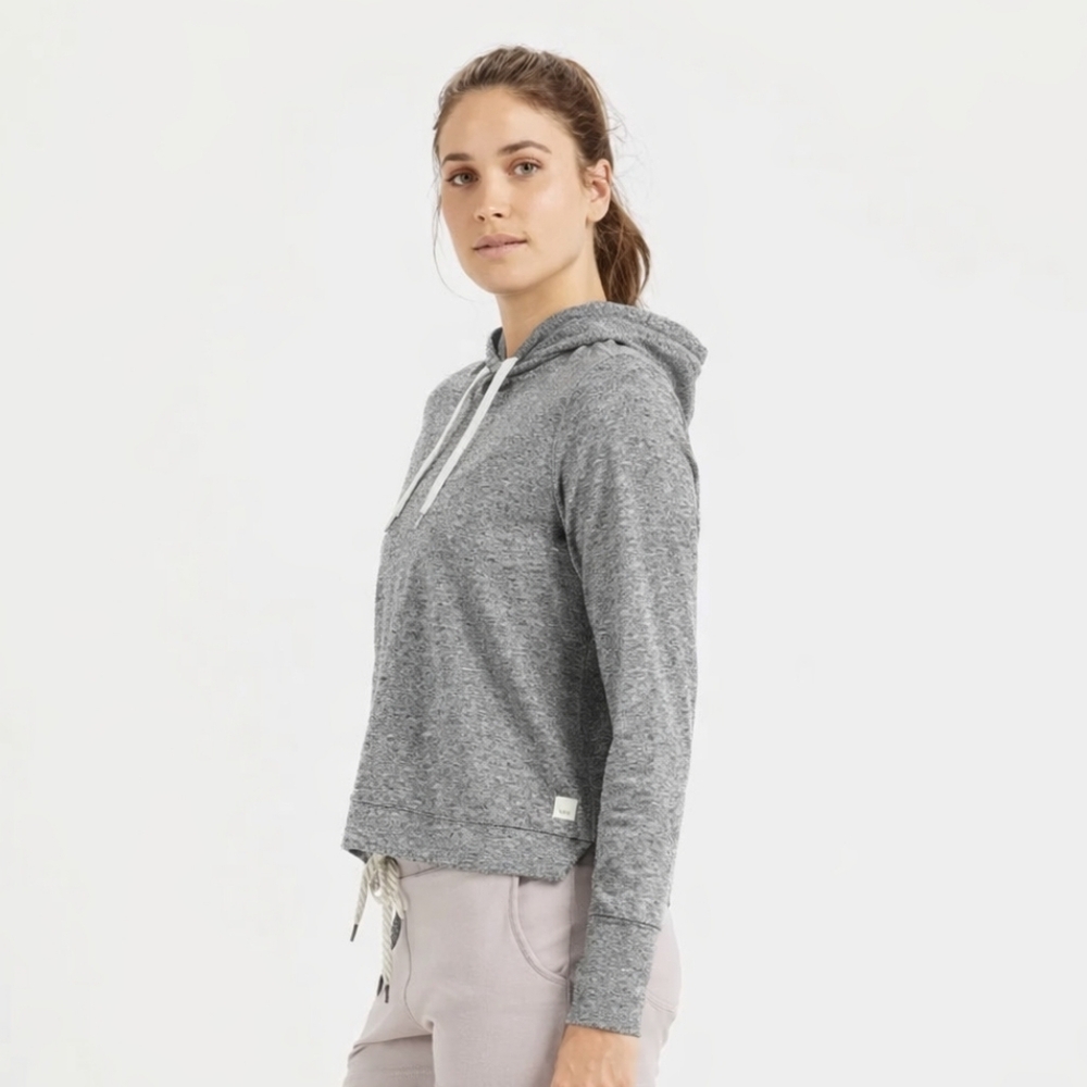 Vuori Gray Heather Pullover Hoodie